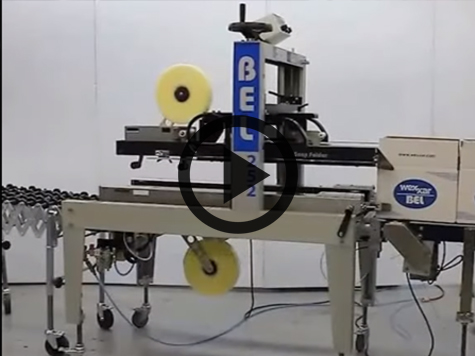 Fully Automatic Case Sealer BEL 252 Video